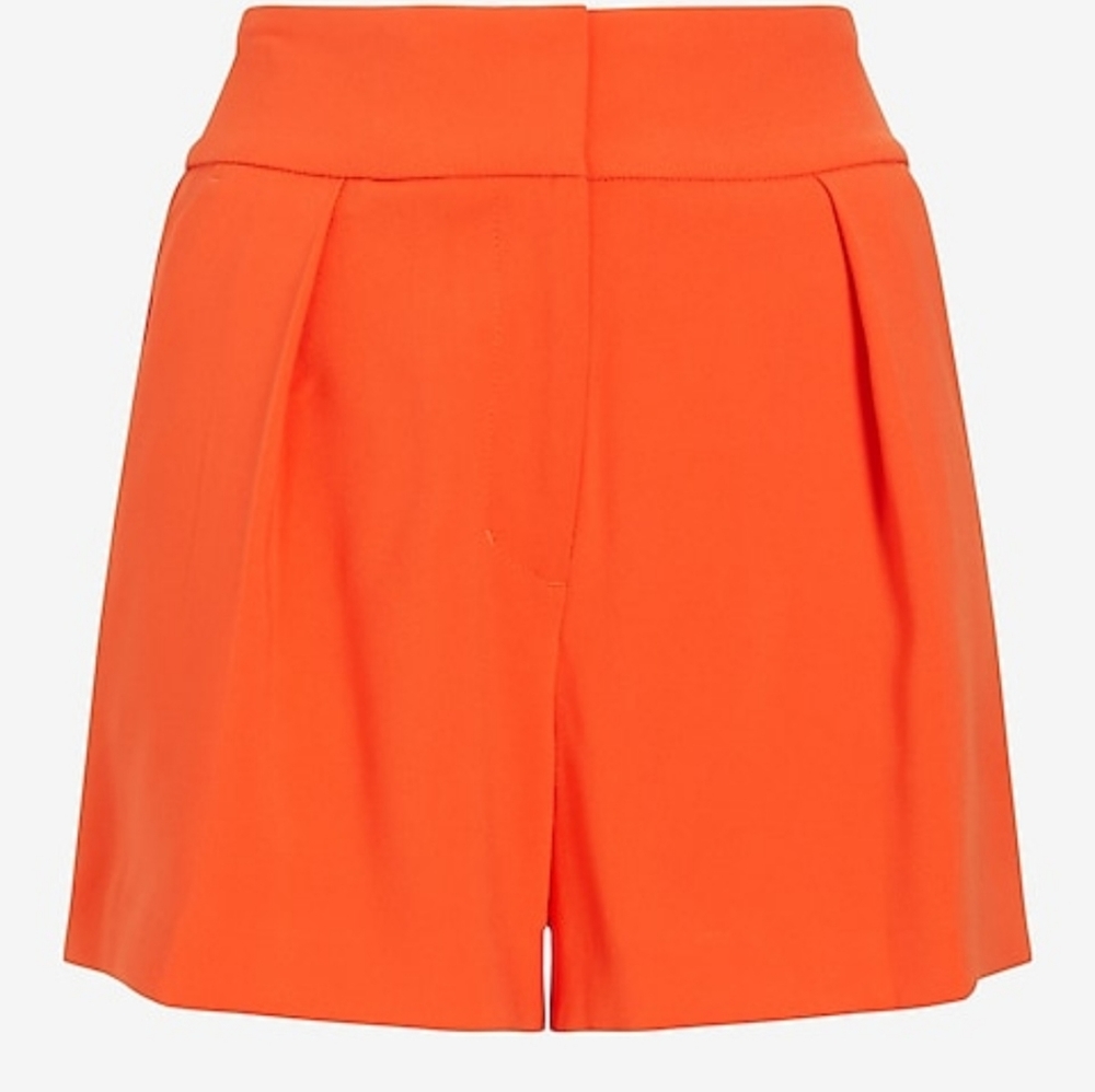 NWOT Express Tailored Pleated Dress Shorts